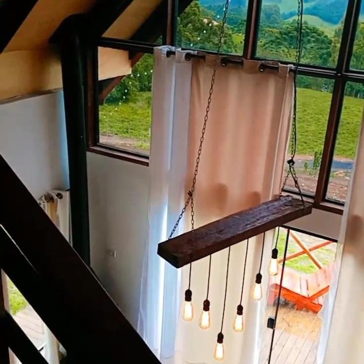 Chale Com Vidros E Hidromassagem Villa São Bento do Sapucaí Exterior photo